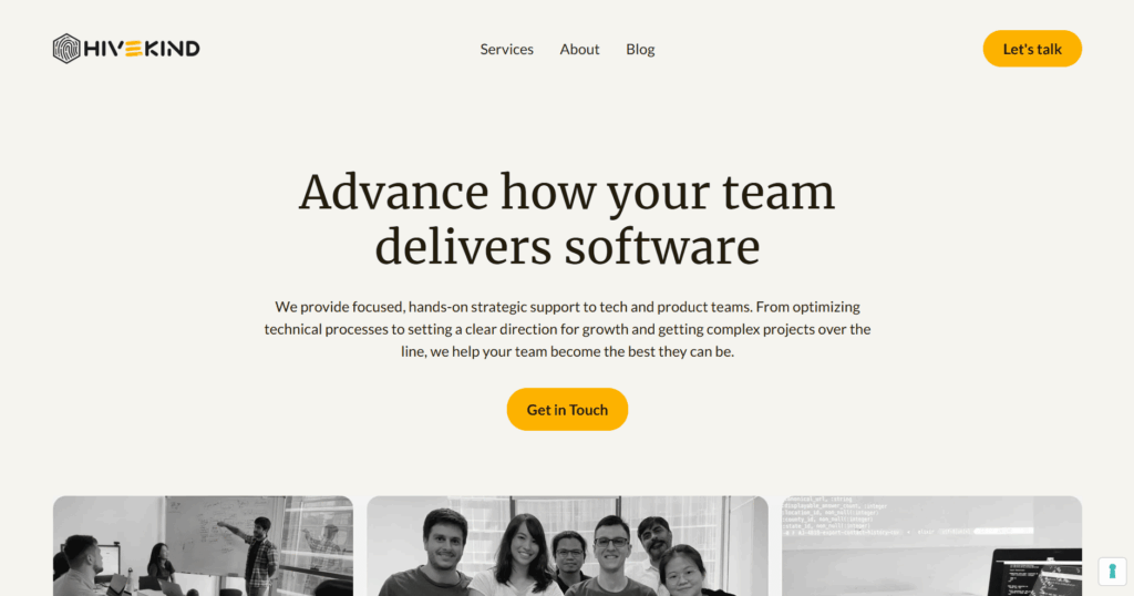 Hivekind website banner