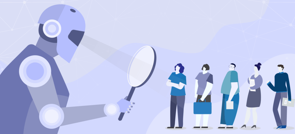 Illustration of AI Analyzing